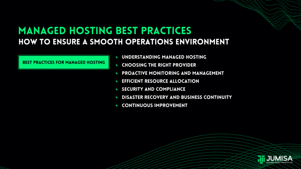 Managed Hosting Best Practices: How to Ensure a Smooth Operations Environment